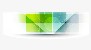 矢量绿色气泡底纹免抠