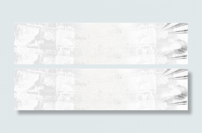 创意元素杂志风格banner模板