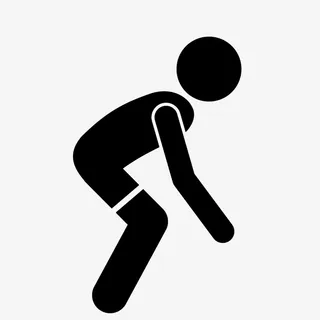 手绘体育运动员图标免抠