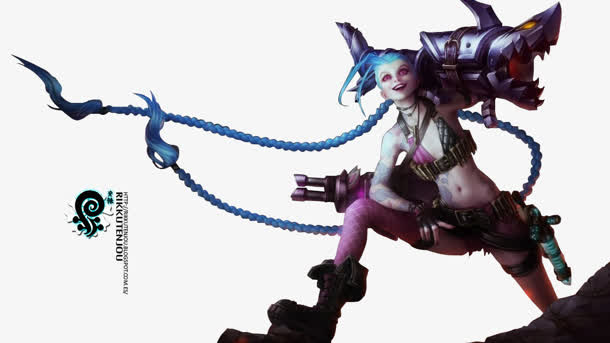手绘英雄联盟lol小萝莉免抠