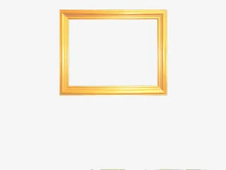 金色边框相册夹免抠