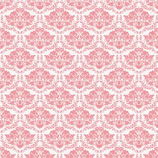 卡通红色欧式花纹矢量图免抠