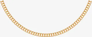 圆环矢量项链免抠