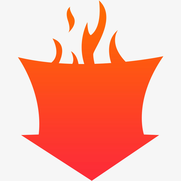 双十一图标，火免抠