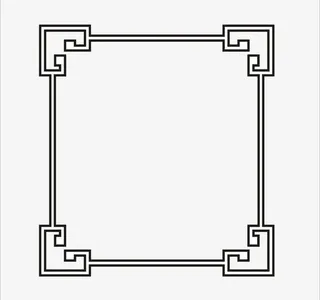 中国风边框免抠