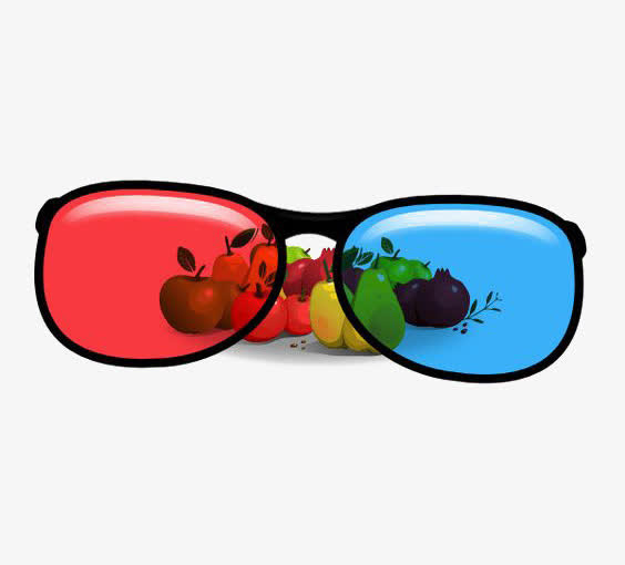3D眼镜免抠