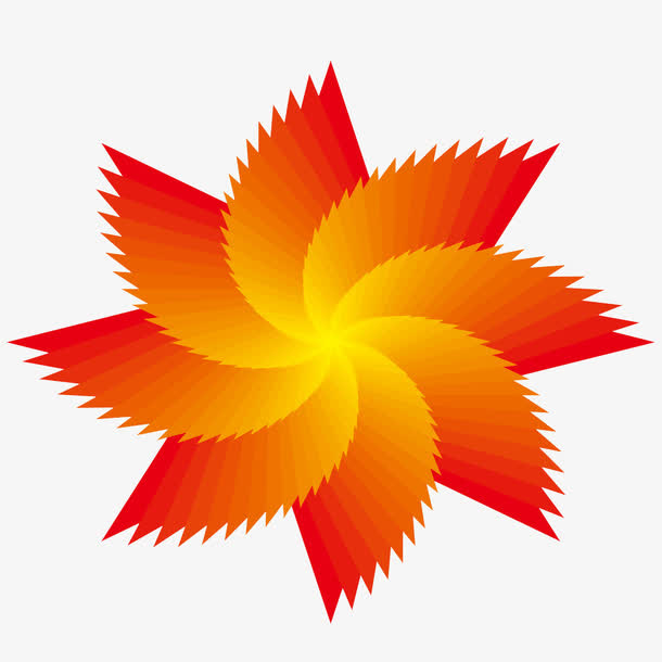 彩色紫金花免抠