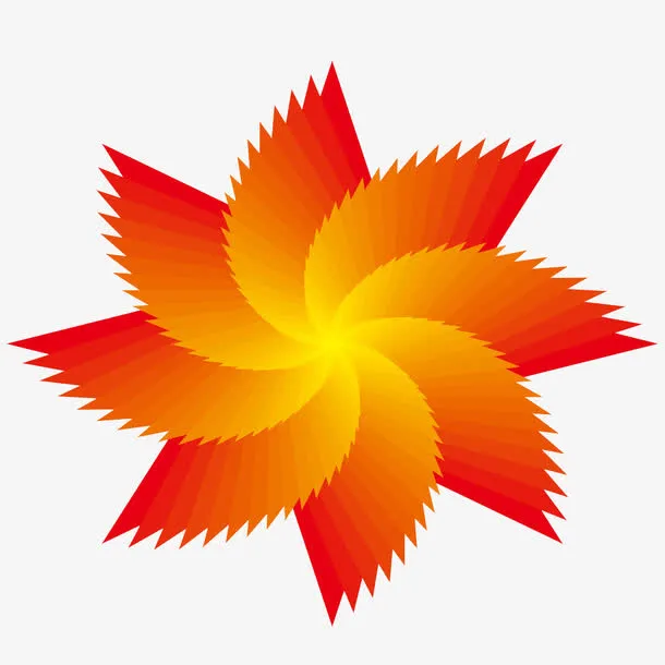 彩色紫金花免抠