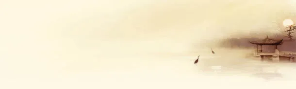 唯美淡雅中国风壁纸免抠