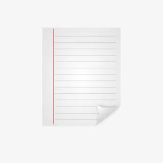 空白纸张装饰免抠