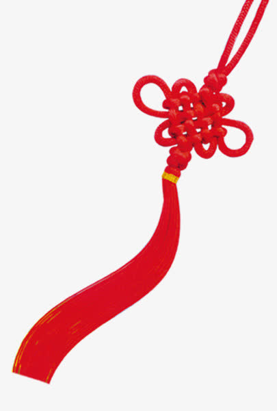 红色中国结免抠