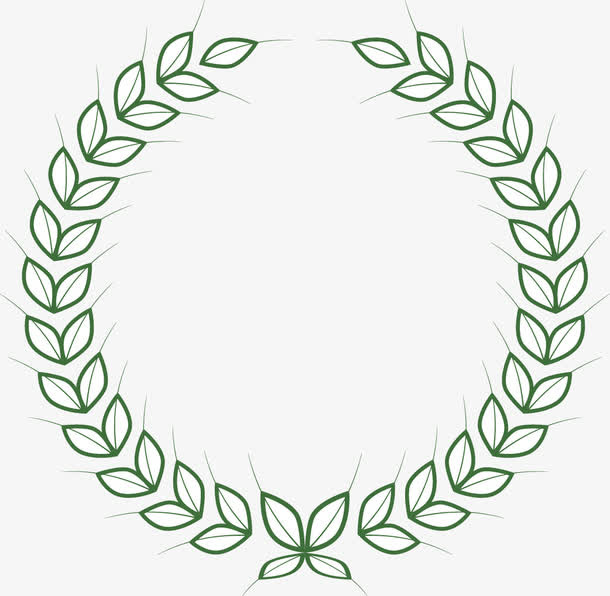 简约麦穗图标素材免抠