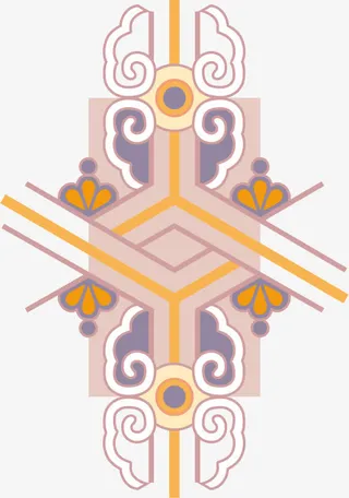 中国传统花纹免抠