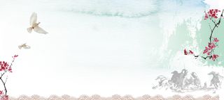 中国风水墨画背景高清