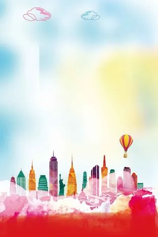 城市活动背景素材高清