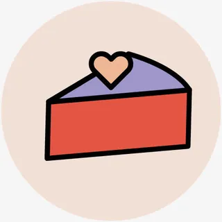 手绘立体图标图标素材 爱心礼盒免抠