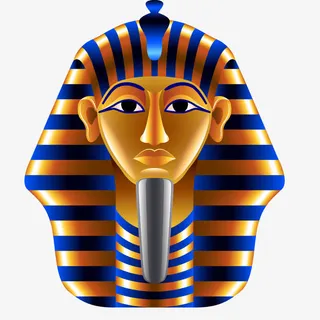 埃及法老矢量图免抠