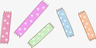 卡通可爱胶带免抠