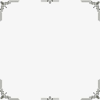 简约大气黑色边框免抠