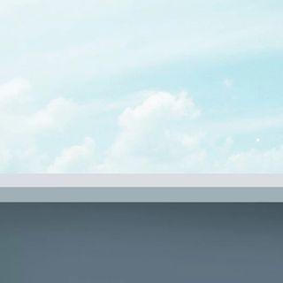 清新台子蓝天背景高清