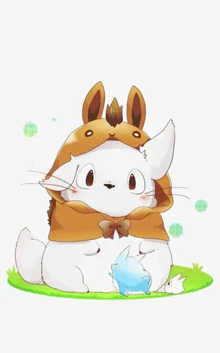 人物龙猫元素免抠