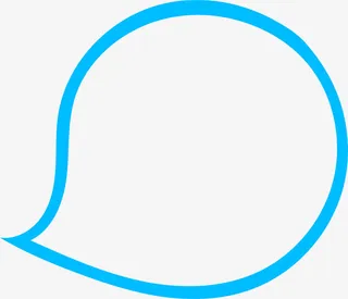 逗号型对话框免抠