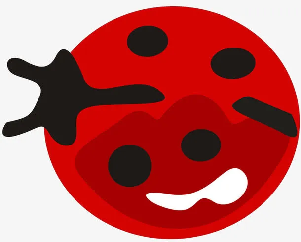 卡通七星瓢虫免抠