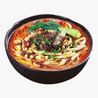 重庆小吃宣传海报免抠