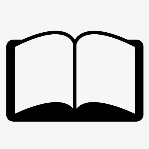 打开书本图标免抠