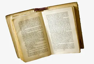 破旧的书籍免抠