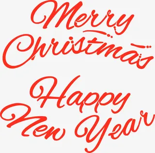 矢量节日logo图免抠