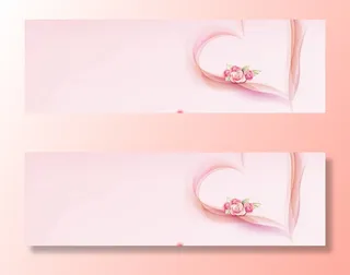 唯美梦幻背景免抠背景banner海报元素