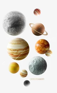 高清星球场景素材免抠