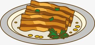 矢量西餐冷盘美食装饰图片免抠