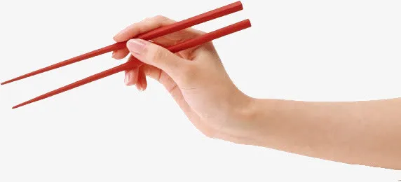 手拿筷子免抠