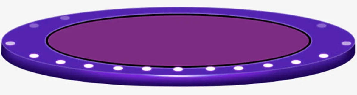 舞台圆盘效果紫色的光效免抠