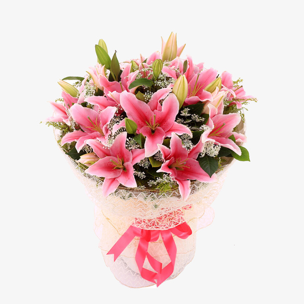 鲜花海报设计素材免抠