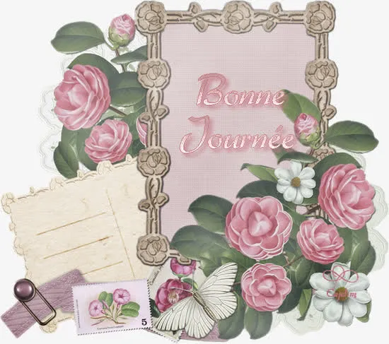 花饰图案花饰素描 花朵装饰免抠