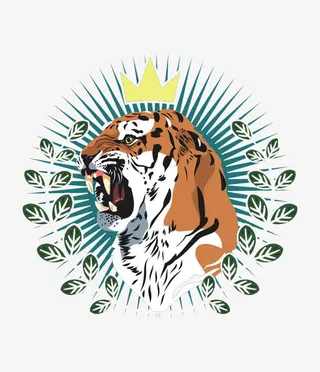 创意老虎免抠