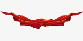 彩带屏风素材免抠