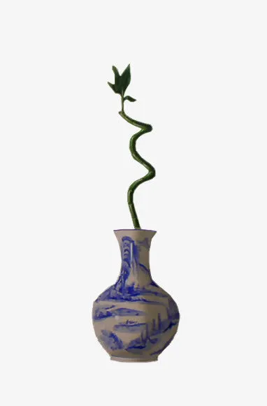 树藤插树枝免抠