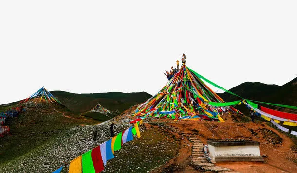 日月山风景图免抠