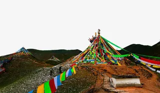 日月山风景图免抠