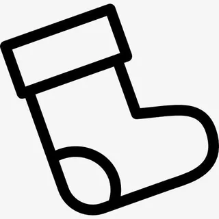 圣诞袜图标免抠