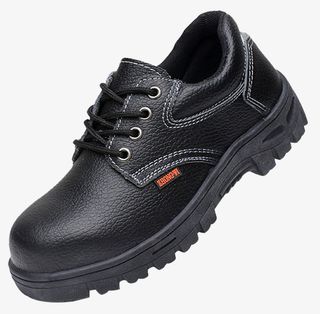 牛皮透气吸湿绝缘工作劳保鞋免抠