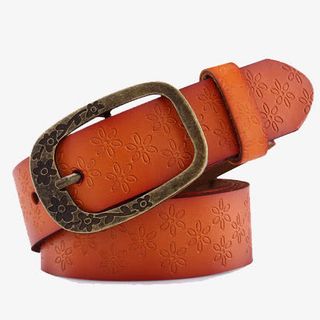 橙色皮带免抠