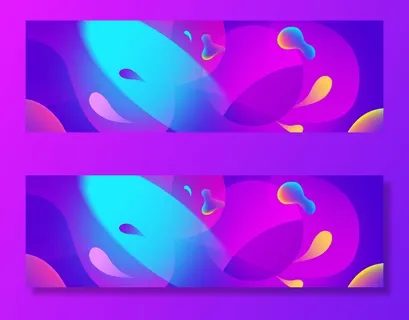 春天创意渐变banner背景高清