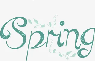 春天Spring免抠