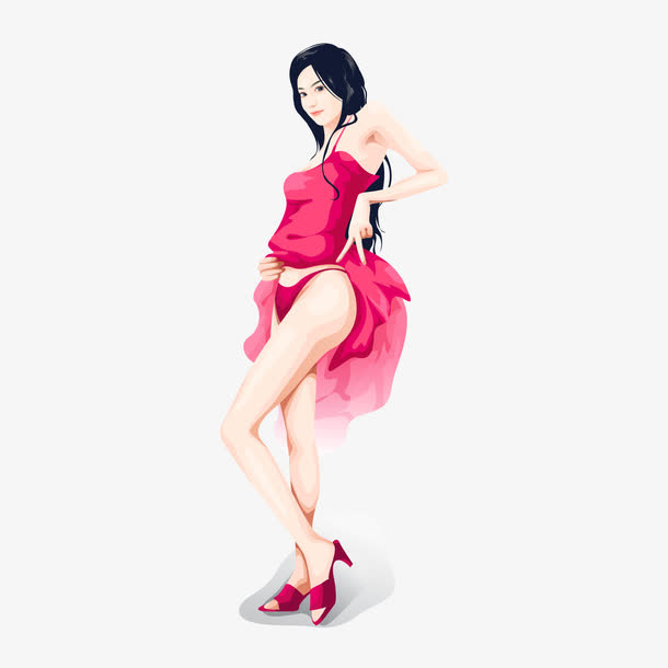 性感美女素材免抠