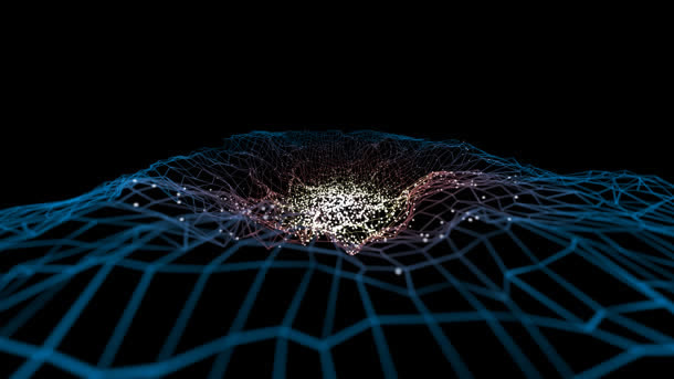 科技线条背景炫光光效图片素材免抠